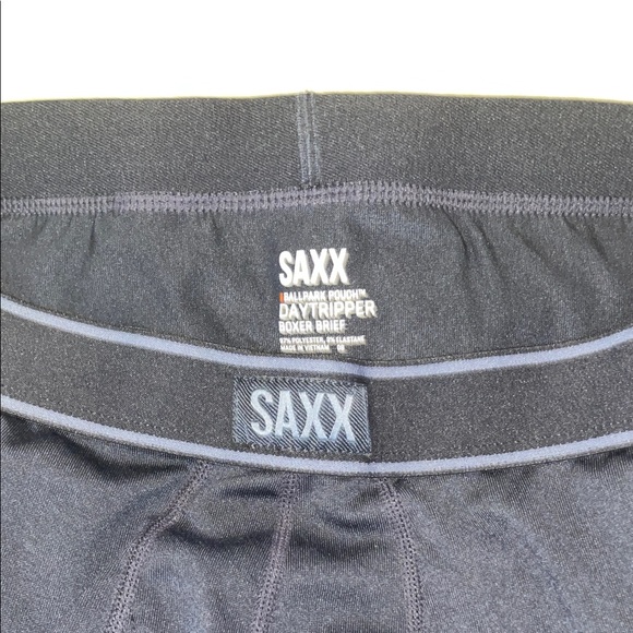 SAXX Men's Boxer Briefs - Black, Gray, and Navy Trio. Never Worn - Picture 3 of 3